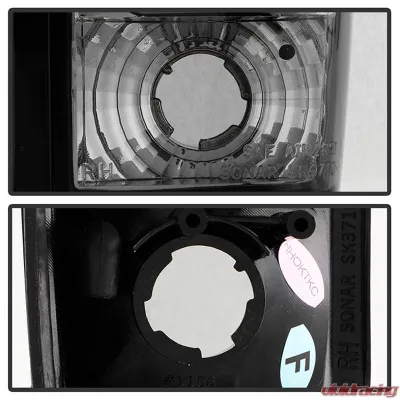 Spyder Auto Smoke Euro Style Taillights for Nissan Hardbody 1986-1997, ALT-YD-NH86-SM - ALT-YD-NH86-SM