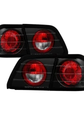 Spyder Auto Altezza Black Tail Lights for Nissan Maxima 1997-1999                                     - ALT-YD-NM97-BK - Image 7
