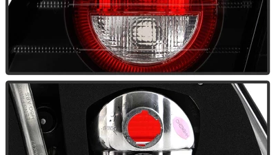 Spyder Auto Altezza Black Tail Lights for Nissan Maxima 1997-1999                                     - ALT-YD-NM97-BK - Image 3