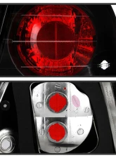 Spyder Auto Altezza Black Tail Lights for Nissan Maxima 1997-1999                                     - ALT-YD-NM97-BK - Image 4