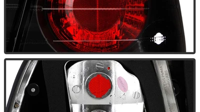 Spyder Auto Altezza Black Tail Lights for Nissan Maxima 1997-1999                                     - ALT-YD-NM97-BK - Image 4