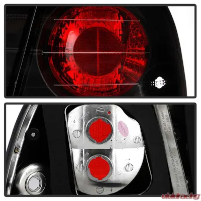 Spyder Auto Altezza Black Tail Lights for Nissan Maxima 1997-1999 - ALT-YD-NM97-BK