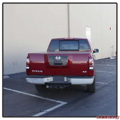 Spyder Auto Altezza Black Tail Lights for Nissan Titan 2004-2011, Durable Design - ALT-YD-NTI04-BK