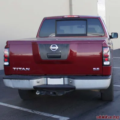 Spyder Auto Altezza Black Tail Lights for Nissan Titan 2004-2011, Durable Design - ALT-YD-NTI04-BK