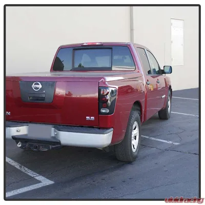 Spyder Auto Black Smoke Euro Style Taillights for Nissan Titan 2004-2014 - ALT-YD-NTI04-BSM