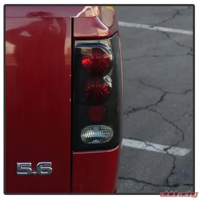 Spyder Auto Black Smoke Euro Style Taillights for Nissan Titan 2004-2014 - ALT-YD-NTI04-BSM