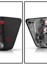 Spyder Auto Black Smoke Euro Style Taillights for Nissan Titan 2004-2014                                     - ALT-YD-NTI04-BSM - Image 2