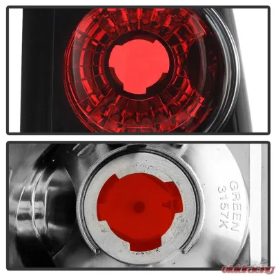 Spyder Auto Black Smoke Euro Style Taillights for Nissan Titan 2004-2014 - ALT-YD-NTI04-BSM
