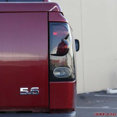 Spyder Auto Black Smoke Euro Style Taillights for Nissan Titan 2004-2014 - ALT-YD-NTI04-BSM