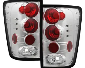 Spyder Auto Altezza Chrome Tail Lights for Nissan Titan 2004-2011