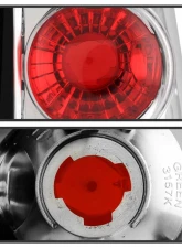Spyder Auto Altezza Chrome Tail Lights for Nissan Titan 2004-2011                                     - ALT-YD-NTI04-C - Image 3