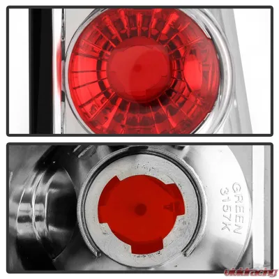 Spyder Auto Altezza Chrome Tail Lights for Nissan Titan 2004-2011 - ALT-YD-NTI04-C