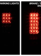 Spyder Auto Black LED Taillights for Nissan Titan 2004-2014, ALT-YD-NTI04-LED-BK                                     - ALT-YD-NTI04-LED-BK - Image 10