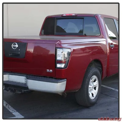 Spyder Auto Black LED Taillights for Nissan Titan 2004-2014, ALT-YD-NTI04-LED-BK - ALT-YD-NTI04-LED-BK