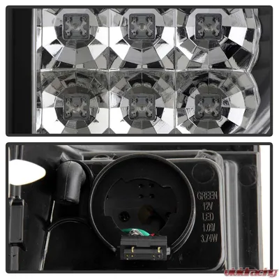 Spyder Auto Black LED Taillights for Nissan Titan 2004-2014, ALT-YD-NTI04-LED-BK - ALT-YD-NTI04-LED-BK