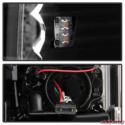 Spyder Auto Black LED Taillights for Nissan Titan 2004-2014, ALT-YD-NTI04-LED-BK - ALT-YD-NTI04-LED-BK