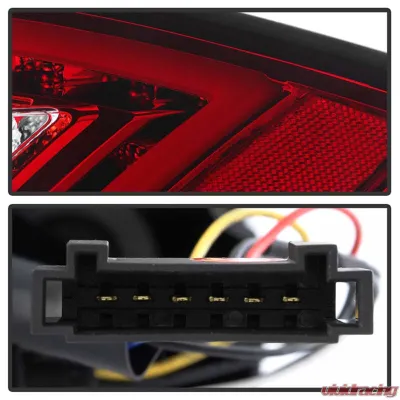 Spyder Auto LED Tail Lights Red Clear for Porsche 987 Boxster Cayman 2005-2008 - ALT-YD-P98705-LED-RC