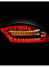 Spyder Auto LED Tail Lights Red Clear for Porsche 987 Boxster Cayman 2005-2008                                     - ALT-YD-P98705-LED-RC - Image 6