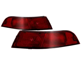 Spyder Auto OEM Tail Light Red Smoke for Porsche 993 1995-1998, ALT-YD-P99395-RS