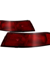 Spyder Auto OEM Tail Light Red Smoke for Porsche 993 1995-1998, ALT-YD-P99395-RS                                     - ALT-YD-P99395-RS - Image 6