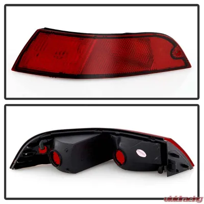 Spyder Auto OEM Tail Light Red Smoke for Porsche 993 1995-1998, ALT-YD-P99395-RS - ALT-YD-P99395-RS