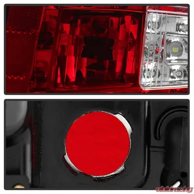 Spyder Auto LED Tail Lights Red Clear for Porsche 997 2005-2008, ALT-YD-P99705-LED-RC - ALT-YD-P99705-LED-RC