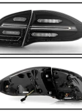 Spyder Auto LED Tail Lights Sequential Signal Black for Porsche Cayenne 958 2011-2014                                     - ALT-YD-PCAY11-SEQ-BK - Image 2