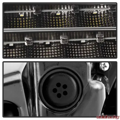 Spyder Auto LED Tail Lights Sequential Signal Black for Porsche Cayenne 958 2011-2014 - ALT-YD-PCAY11-SEQ-BK