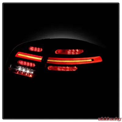 Spyder Auto LED Tail Lights Sequential Signal Black for Porsche Cayenne 958 2011-2014 - ALT-YD-PCAY11-SEQ-BK