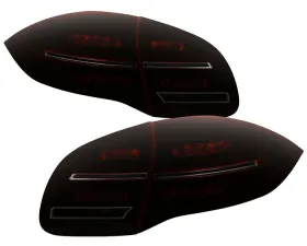 Spyder Auto LED Tail Lights Sequential Signal Red Smoke for Porsche Cayenne 2011-2014