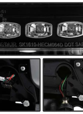 Spyder Auto LED Black Tail Lights for Pontiac G8 2008-2009, ALT-YD-PG808-LED-BK                                     - ALT-YD-PG808-LED-BK - Image 3