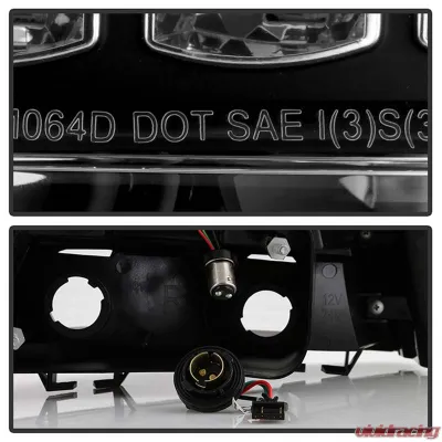 Spyder Auto LED Black Tail Lights for Pontiac G8 2008-2009, ALT-YD-PG808-LED-BK - ALT-YD-PG808-LED-BK