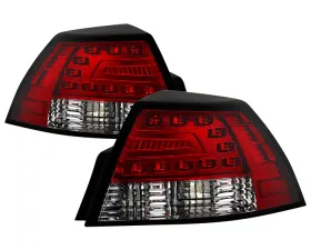 Spyder Auto LED Red/Clear Tail Lights for Pontiac G8 2008-2009, Model ALT-YD-PG808-RC