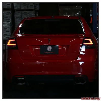 Spyder Auto V2 LED Tail Lights Black for Pontiac G8 2008-2009, Model ALT-YD-PG808V2-LB-BK - ALT-YD-PG808V2-LB-BK