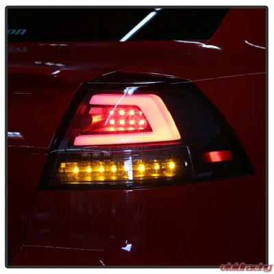 Spyder Auto V2 LED Tail Lights Black for Pontiac G8 2008-2009, Model ALT-YD-PG808V2-LB-BK - ALT-YD-PG808V2-LB-BK