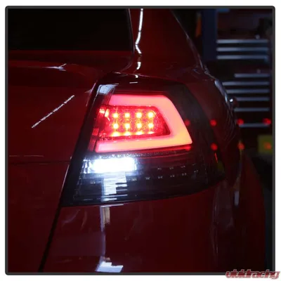 Spyder Auto V2 LED Tail Lights Black for Pontiac G8 2008-2009, Model ALT-YD-PG808V2-LB-BK - ALT-YD-PG808V2-LB-BK