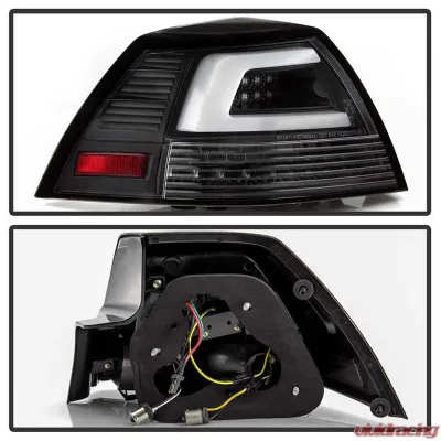 Spyder Auto V2 LED Tail Lights Black for Pontiac G8 2008-2009, Model ALT-YD-PG808V2-LB-BK - ALT-YD-PG808V2-LB-BK