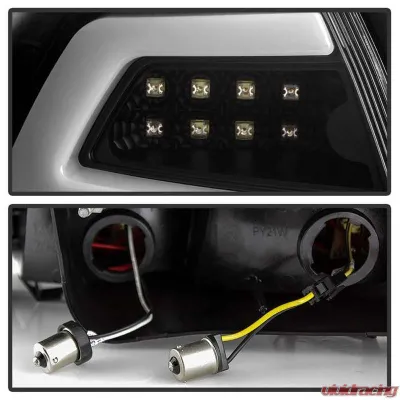 Spyder Auto V2 LED Tail Lights Black for Pontiac G8 2008-2009, Model ALT-YD-PG808V2-LB-BK - ALT-YD-PG808V2-LB-BK