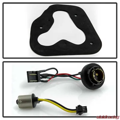 Spyder Auto V2 LED Tail Lights Black for Pontiac G8 2008-2009, Model ALT-YD-PG808V2-LB-BK - ALT-YD-PG808V2-LB-BK