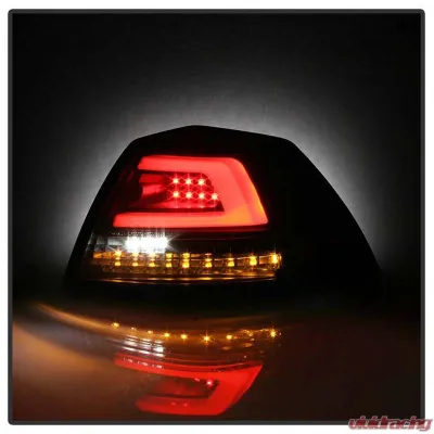 Spyder Auto V2 LED Tail Lights Black for Pontiac G8 2008-2009, Model ALT-YD-PG808V2-LB-BK - ALT-YD-PG808V2-LB-BK