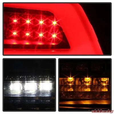 Spyder Auto V2 LED Tail Lights Black for Pontiac G8 2008-2009, Model ALT-YD-PG808V2-LB-BK - ALT-YD-PG808V2-LB-BK