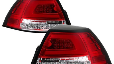 Spyder Auto V2 LED Tail Lights Red Clear for Pontiac G8 2008-2009 ALT-YD-PG808V2-LB-RC                                     - ALT-YD-PG808V2-LB-RC - Image 9