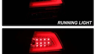 Spyder Auto V2 LED Tail Lights Red Clear for Pontiac G8 2008-2009 ALT-YD-PG808V2-LB-RC                                     - ALT-YD-PG808V2-LB-RC - Image 9