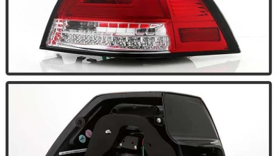 Spyder Auto V2 LED Tail Lights Red Clear for Pontiac G8 2008-2009 ALT-YD-PG808V2-LB-RC                                     - ALT-YD-PG808V2-LB-RC - Image 2