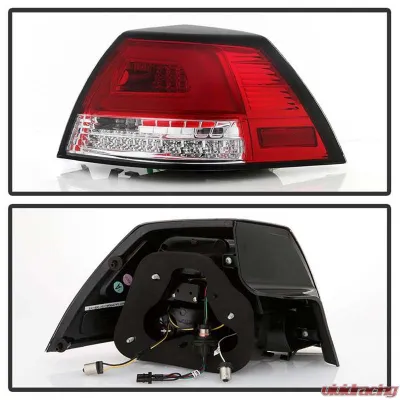 Spyder Auto V2 LED Tail Lights Red Clear for Pontiac G8 2008-2009 ALT-YD-PG808V2-LB-RC - ALT-YD-PG808V2-LB-RC
