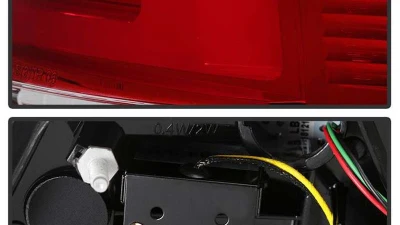 Spyder Auto V2 LED Tail Lights Red Clear for Pontiac G8 2008-2009 ALT-YD-PG808V2-LB-RC                                     - ALT-YD-PG808V2-LB-RC - Image 3