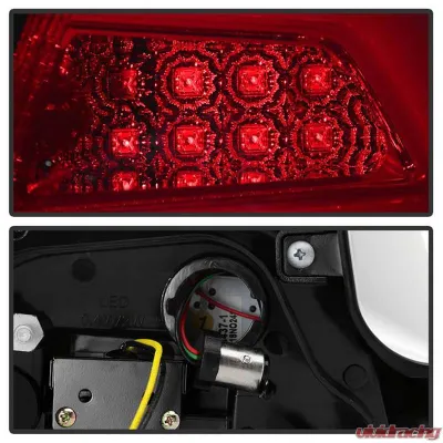 Spyder Auto V2 LED Tail Lights Red Clear for Pontiac G8 2008-2009 ALT-YD-PG808V2-LB-RC - ALT-YD-PG808V2-LB-RC