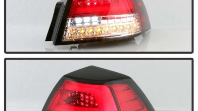 Spyder Auto V2 LED Tail Lights Red Clear for Pontiac G8 2008-2009 ALT-YD-PG808V2-LB-RC                                     - ALT-YD-PG808V2-LB-RC - Image 8
