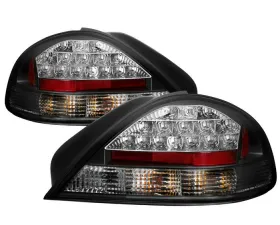 Spyder Auto Black LED Taillights for Pontiac Grand Am 1999-2004, Custom Fit