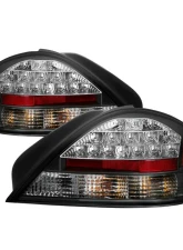 Spyder Auto Black LED Taillights for Pontiac Grand Am 1999-2004, Custom Fit                                     - ALT-YD-PGAM99-LED-BK - Image 9